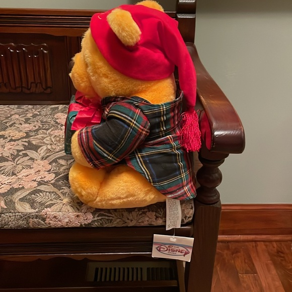 Winnie the Pooh holiday stuffed toy. NWT. - Picture 7 of 14